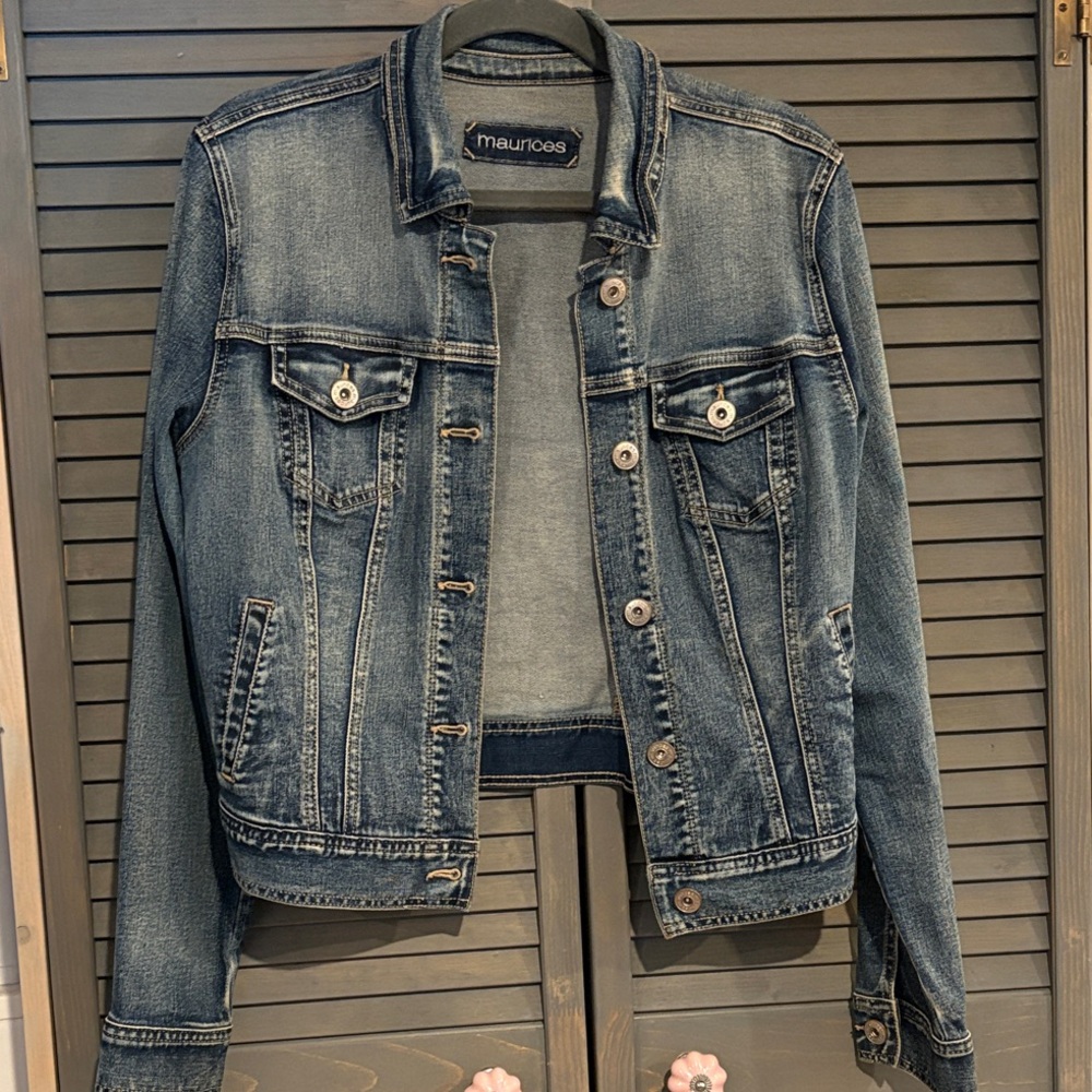 Maurices Classic Blue Jean Jacket